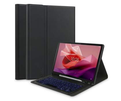 Etui do tableta TECH-PROTECT SmartCase Pen do Lenovo Tab P12 + keyboard black 9319456606188